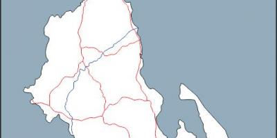 Kaart van Malawi kaart overzicht